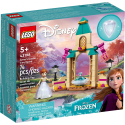 Klocki LEGO 43198 - Dziedziniec zamku Anny DISNEY PRINCESS